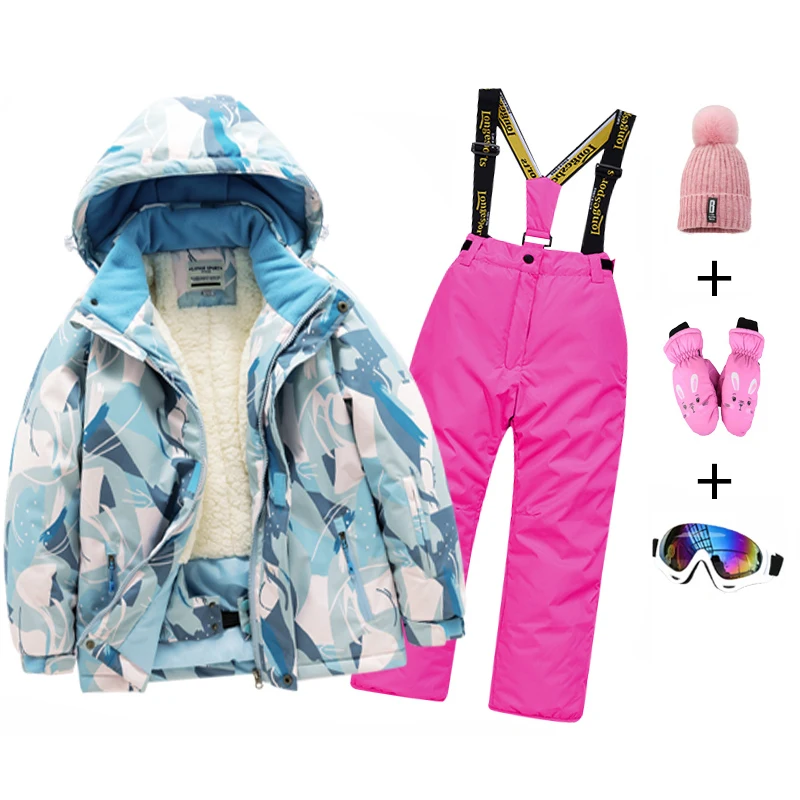 2024 Outdoor Mountain Boy Girl Skiing Sets Hooded Fleece Jacket Overall Kids Snow Suits Windproof Warm Children Alpine Costume
2024 Outdoor Mountain Boy Girl Skiing Sets Hooded Fleece Jacket Overall Kids Snow Suits Windproof Warm Children Alpine Costume