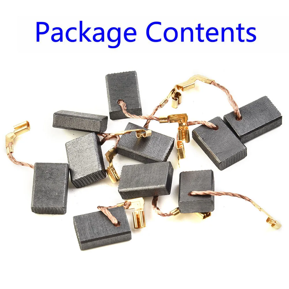 10pcs Carbon Brushes Kit For Angle Grinder CB325 CB459 CB303 CB419 CB203 CB85 High Quality Mechanical Power Tool Accessories
10pcs Carbon Brushes Kit For Angle Grinder CB325 CB459 CB303 CB419 CB203 CB85 High Quality Mechanical Power Tool Accessories