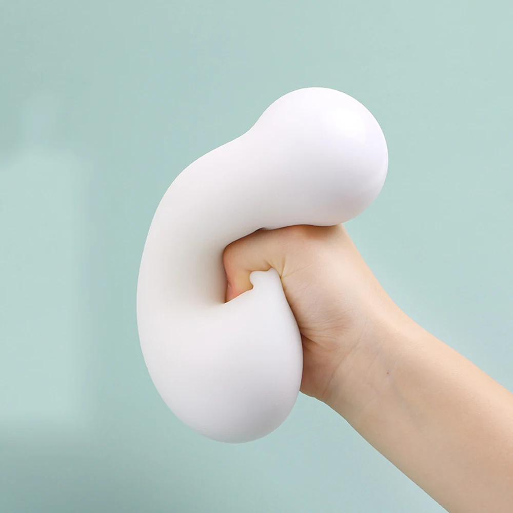 

1PCs 10cm Jumbo Slow Rising Squishy Stress Ball Whitel Soft Foam Squeeze Nee Doh for Kids Children Adults Stress Relief