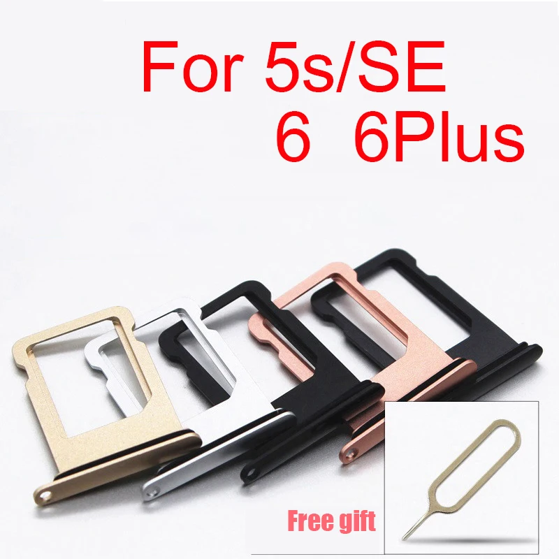 1 pc Metal SIM Card Slot Tray Holder Replacement Compatible with iPhone 6s Plus 2015 - Incl. SIM eject Pin Can print IMEI
1 pc Metal SIM Card Slot Tray Holder Replacement Compatible with iPhone 6s Plus 2015 - Incl. SIM eject Pin Can print IMEI