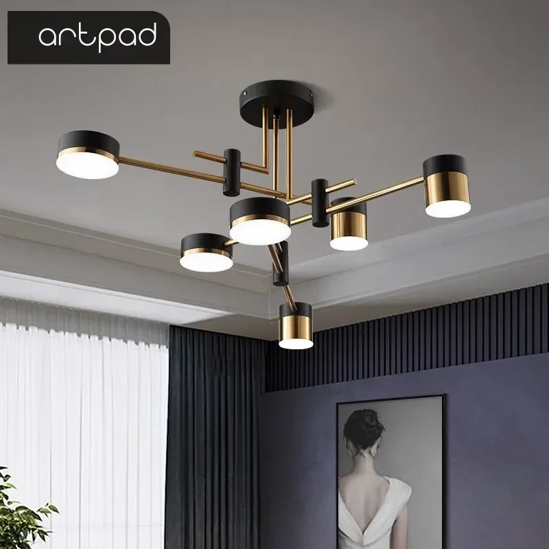 Artpad Modern Kitchen Ceiling Chandelier Lighting for Living Room Led Hall Chandeliers Hanging Pendant Light
Artpad Modern Kitchen Ceiling Chandelier Lighting for Living Room Led Hall Chandeliers Hanging Pendant Light