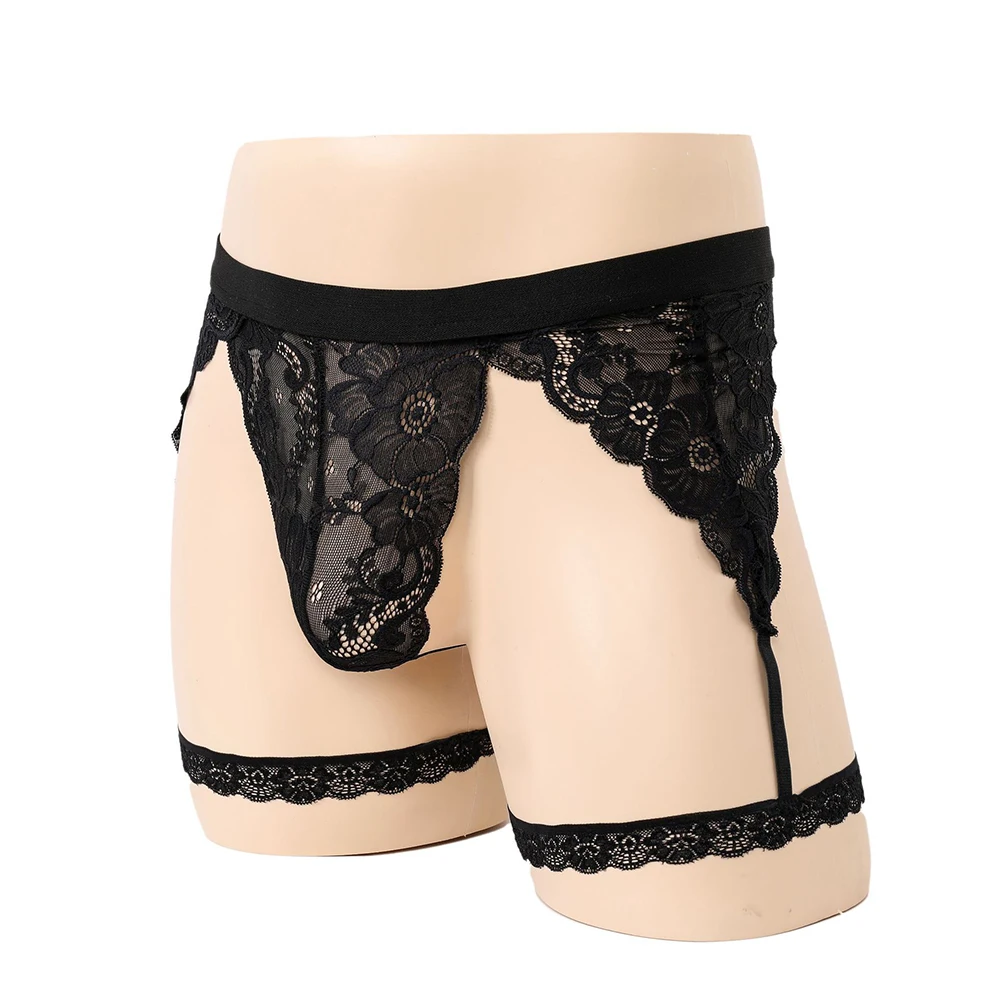 Men's Sexy Lingerie Briefs Sissy Pouch Panties Hollow Lace Jockstrap Bulge G-String Elastic Underwear Thong Nightwear Underpants
Men's Sexy Lingerie Briefs Sissy Pouch Panties Hollow Lace Jockstrap Bulge G-String Elastic Underwear Thong Nightwear Underpants