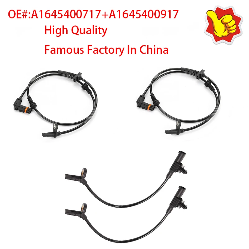 A1645400717 A1645400917 Front&Rear Left&Right ABS Wheel Speed Sensor For Mercedes Benz GL M Class OEM 1645400717 1645400917
A1645400717 A1645400917 Front&Rear Left&Right ABS Wheel Speed Sensor For Mercedes Benz GL M Class OEM 1645400717 1645400917