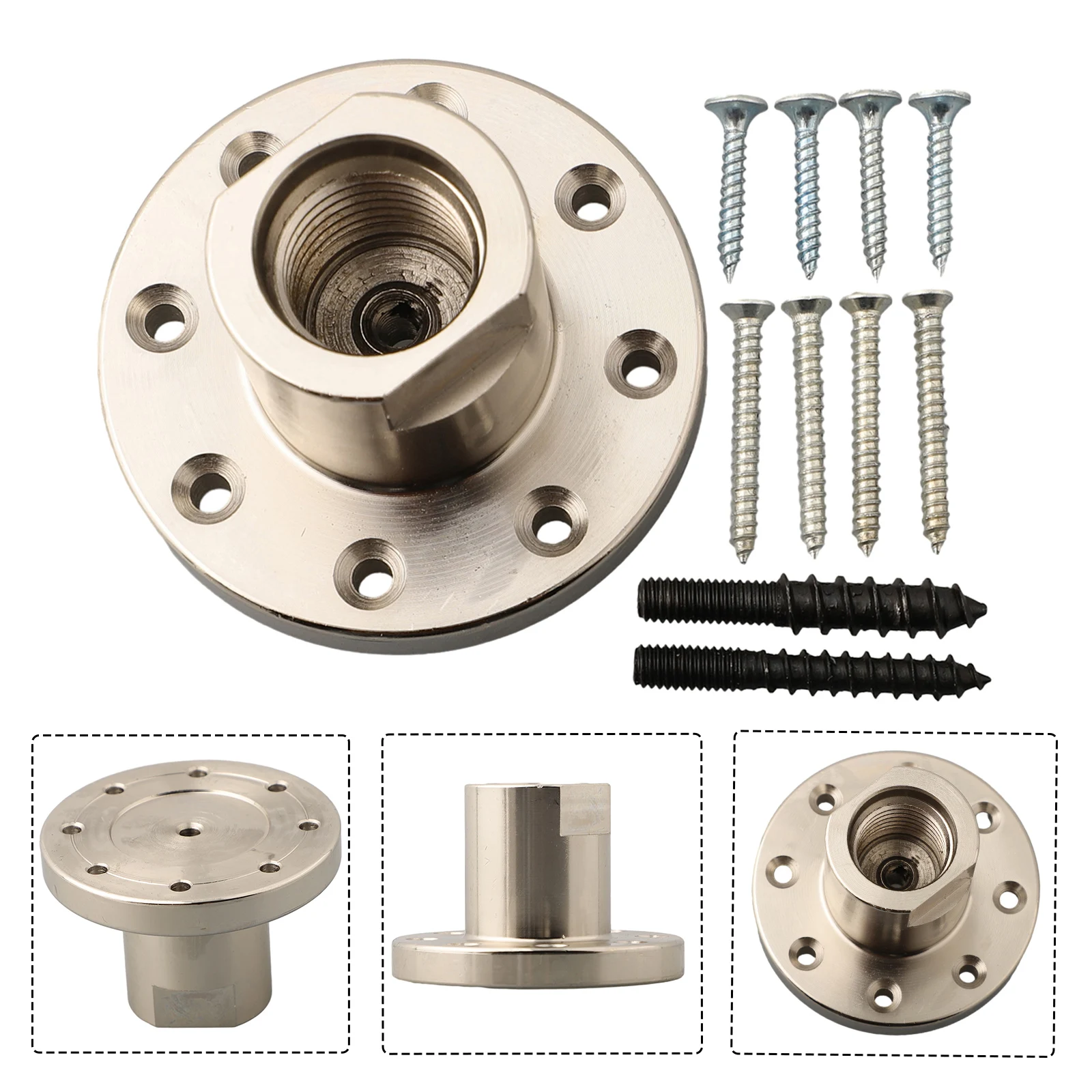 3Inch Wood Lathe Face Plate With Screw Chuck For Pre-threaded To 1 \"x 8TPI Threaded Turning Chuck Flange Woodworking Faceplate
3Inch Wood Lathe Face Plate With Screw Chuck For Pre-threaded To 1 \"x 8TPI Threaded Turning Chuck Flange Woodworking Faceplate