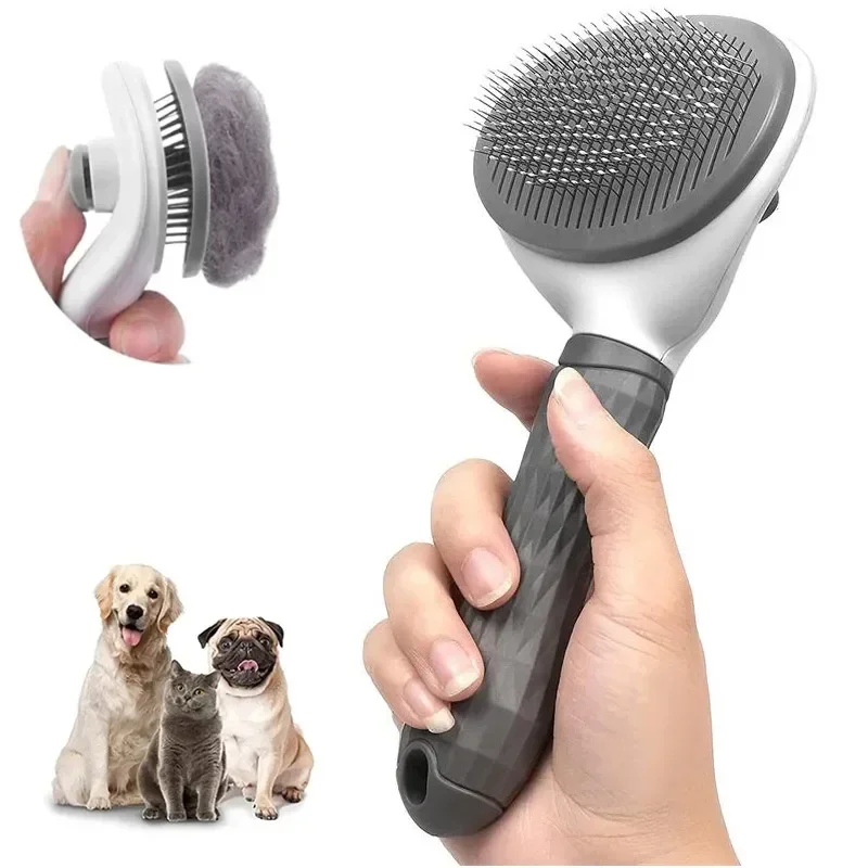 Pet Comb Cat Brush Remove Hair Stainless Steel Needle Comb for Cats Non-slip Grooming Brush Stainless Steel Dog Comb Brushes Pet
Pet Comb Cat Brush Remove Hair Stainless Steel Needle Comb for Cats Non-slip Grooming Brush Stainless Steel Dog Comb Brushes Pet