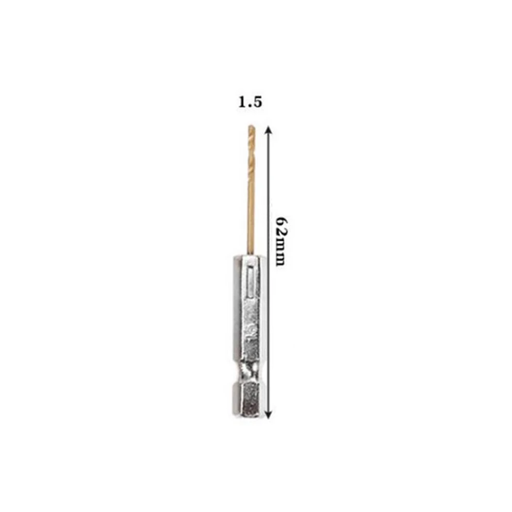 Brand New Drill Bit Hex Shank Iron 1pc 2.0mm/0.08\" Titanium Coated 2.5mm/0.10\" Wood 3.0mm/0.12\" 3.2mm/0.13\"
Brand New Drill Bit Hex Shank Iron 1pc 2.0mm/0.08\" Titanium Coated 2.5mm/0.10\" Wood 3.0mm/0.12\" 3.2mm/0.13\"