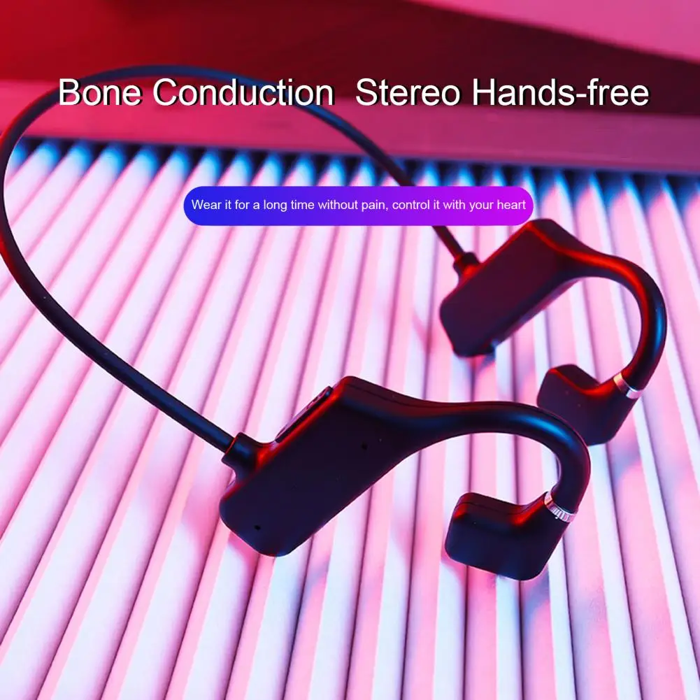 G1 Bone Conduction Bluetooth-compatible Earphones IPX6 Waterproof 3D Surround Sound ABS Practical Wireless Headsets for Sports
G1 Bone Conduction Bluetooth-compatible Earphones IPX6 Waterproof 3D Surround Sound ABS Practical Wireless Headsets for Sports