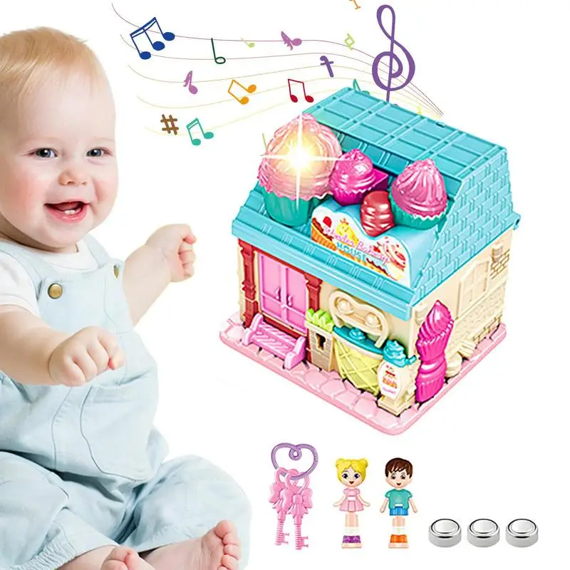 Castle Dollhouse Dollhouse With Lights And Pretend Play Building Playset Toys Dream Doll House Furniture Pink Girl Toys Doll
Castle Dollhouse Dollhouse With Lights And Pretend Play Building Playset Toys Dream Doll House Furniture Pink Girl Toys Doll