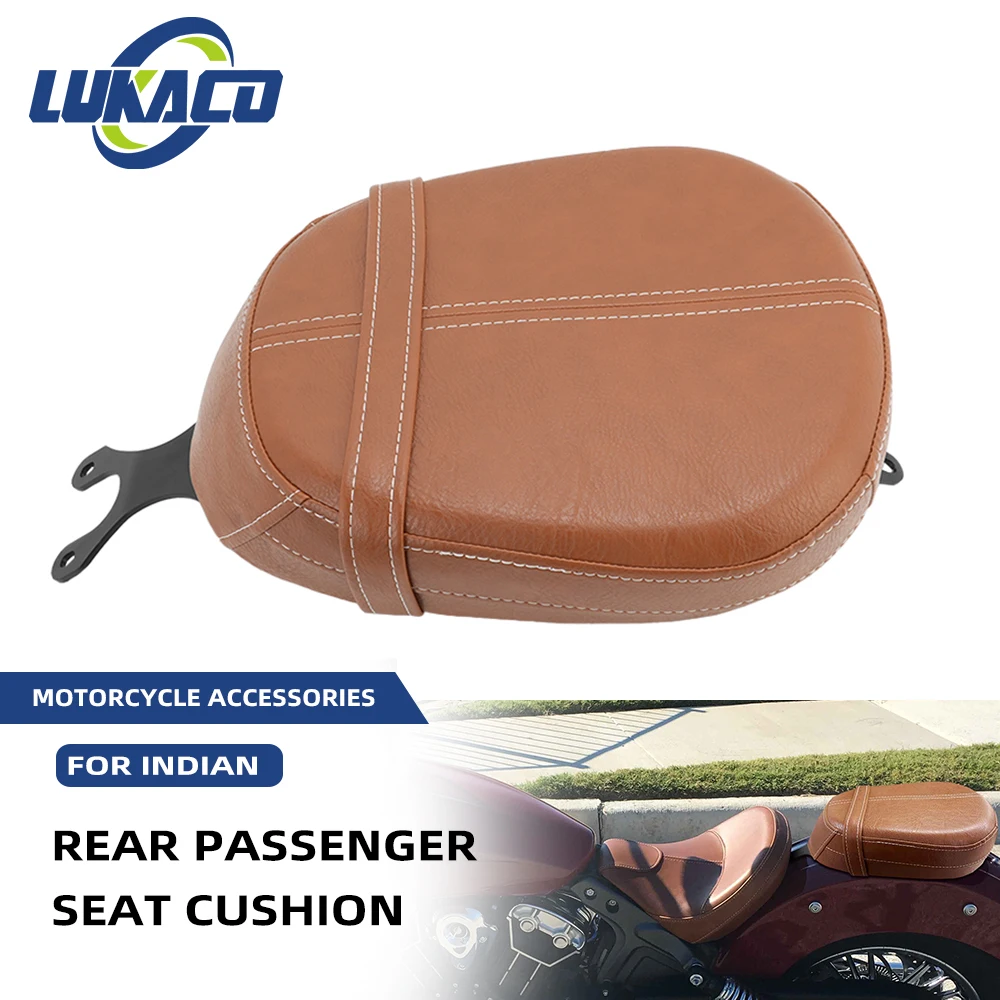 Motocycle For Indian Scout 2015-2023 Sixty 2016-2023 Parts Passenger Seat Cushion Rear Leather Pillion Pad Moto Accessories
Motocycle For Indian Scout 2015-2023 Sixty 2016-2023 Parts Passenger Seat Cushion Rear Leather Pillion Pad Moto Accessories