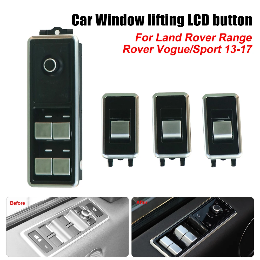 For Range Rover Vogue 2013-2017 L405 Range Rover Sport 2014-2017 Upgrade 2022 Style Car Window Lift Switch Button Replacement
For Range Rover Vogue 2013-2017 L405 Range Rover Sport 2014-2017 Upgrade 2022 Style Car Window Lift Switch Button Replacement