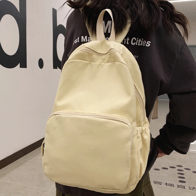 Woman Backpack Large Capacity Canvas Rucksack Women's Knapsack Travel Bagpacks School Bags for Teenage Girls Mochila Back Pack
Woman Backpack Large Capacity Canvas Rucksack Women's Knapsack Travel Bagpacks School Bags for Teenage Girls Mochila Back Pack