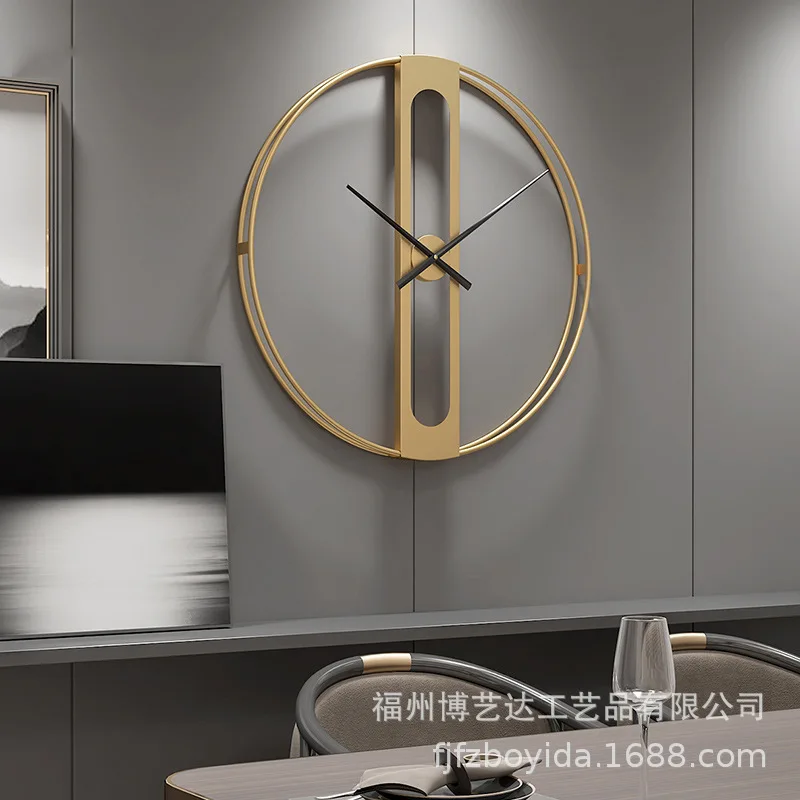 Modern Design Metal Wall Clock Retro Nordic Iron Art Round Large Size Personality Simple Wall Wall Clock Home Decoration
Modern Design Metal Wall Clock Retro Nordic Iron Art Round Large Size Personality Simple Wall Wall Clock Home Decoration