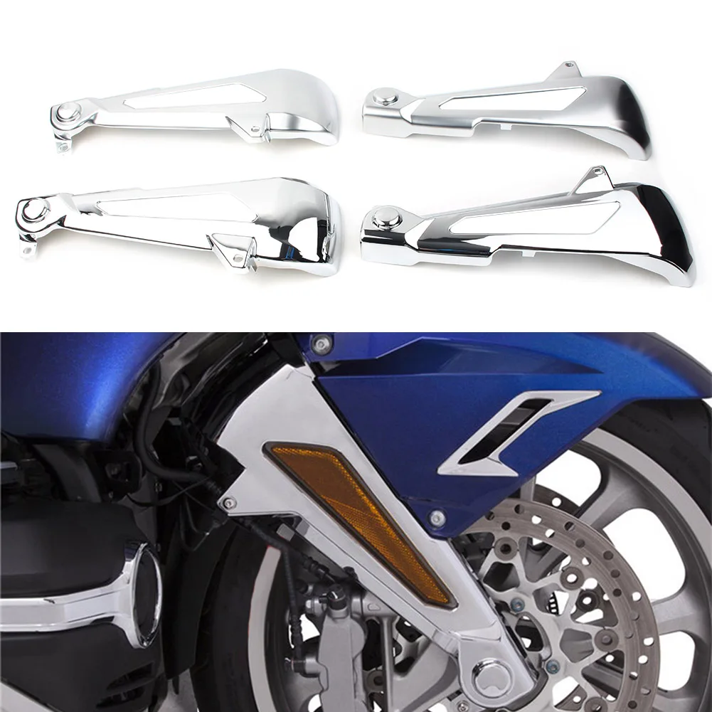 1Pair Motorcycle Front Shock-AbsoRbing Chrome ABS Decorative Cover For Honda Gold Wing GL1800 2018 2019 2020 2021
1Pair Motorcycle Front Shock-AbsoRbing Chrome ABS Decorative Cover For Honda Gold Wing GL1800 2018 2019 2020 2021