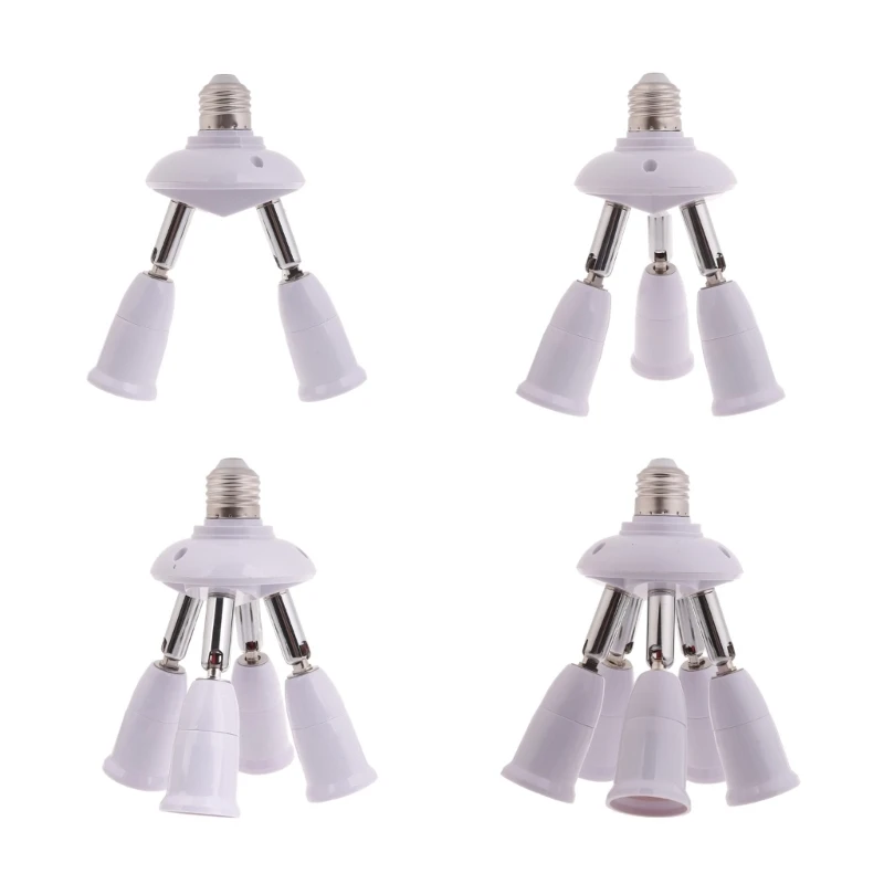 Flexible E27 to E27 Base Light Stand Lamp Bulb Socket Splitter Holder Light Bulb Socket Converter Adapter All-in-one
Flexible E27 to E27 Base Light Stand Lamp Bulb Socket Splitter Holder Light Bulb Socket Converter Adapter All-in-one