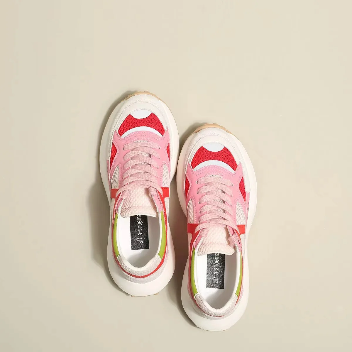 2023 New Fashion Forrest Gump Women's Shoes Thick Sole Mesh Breathable Sports Casual Shoes Quality Real Leather Shoes
2023 New Fashion Forrest Gump Women's Shoes Thick Sole Mesh Breathable Sports Casual Shoes Quality Real Leather Shoes