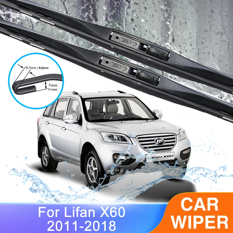 For Lifan X60 SUV 2011~2018 Front Rear Set Car Wiper Blade Rubber Windscreen Windshield Window Cleaning Replacement Accessories
For Lifan X60 SUV 2011~2018 Front Rear Set Car Wiper Blade Rubber Windscreen Windshield Window Cleaning Replacement Accessories