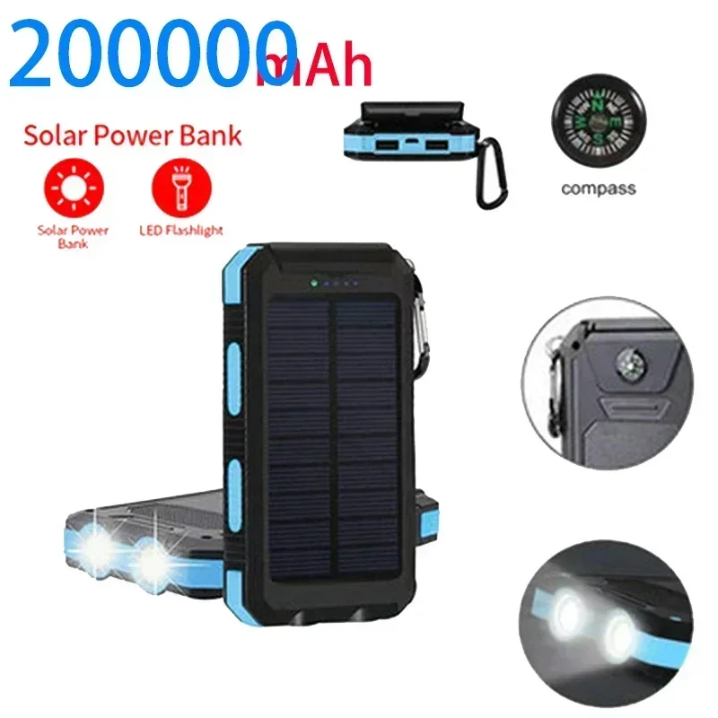 Three Defense Solar Mobile Power Supply Outdoor Charging Bank Large Capacity Solar Phone Charging 200000mah
Three Defense Solar Mobile Power Supply Outdoor Charging Bank Large Capacity Solar Phone Charging 200000mah