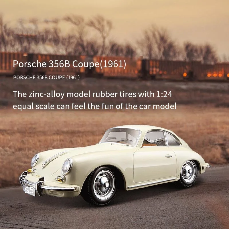 Модель автомобиля литая из сплава в масштабе 1:24 Porsche 356b Coupe 1961 911 Gt2 Rs
Модель автомобиля литая из сплава в масштабе 1:24 Porsche 356b Coupe 1961 911 Gt2 Rs