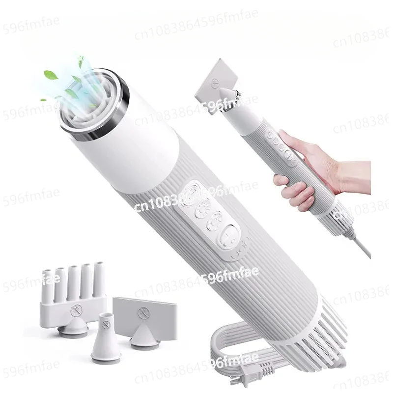 

Portable Handheld Pet Grooming Hair Dryer Dog Blow Dryer with NTC Smart Temperature Control High Velocity Pet Force Dryer