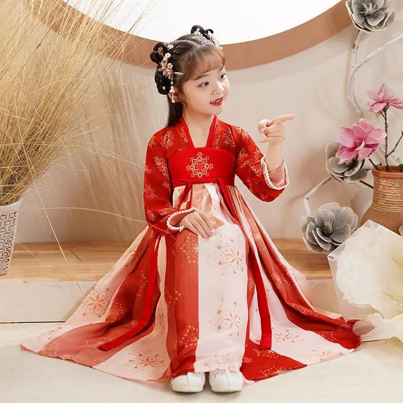 Платье ханьфу PippiKids для девочек, новый старинный костюм, супер сказочная принцесса, древняя фея, китайский стиль, летний костюм
Платье ханьфу PippiKids для девочек, новый старинный костюм, супер сказочная принцесса, древняя фея, китайский стиль, летний костюм