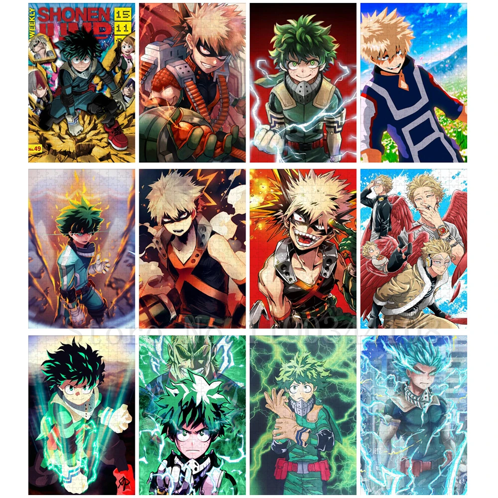 My Hero Academy Anime Jigsaw Puzzles 1000 Pieces Animation Character Midoriya Izuku Bakugou Katsuki Wooden Puzzles for Adults
My Hero Academy Anime Jigsaw Puzzles 1000 Pieces Animation Character Midoriya Izuku Bakugou Katsuki Wooden Puzzles for Adults