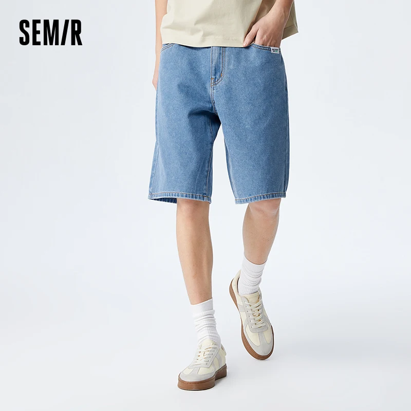 Semir Men Jeans 2023 Summer New Cool Feel Antibacterial Casual Daily Trend Casual Fashion Fifth Pants
Semir Men Jeans 2023 Summer New Cool Feel Antibacterial Casual Daily Trend Casual Fashion Fifth Pants