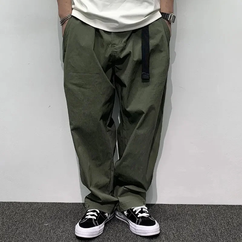 Japanese Streetwear Thin Quick Drying Baggy Cargo Pants Men Clothing Outdoor Harajuku Casual Trousers Korean Loose Trendy
Japanese Streetwear Thin Quick Drying Baggy Cargo Pants Men Clothing Outdoor Harajuku Casual Trousers Korean Loose Trendy
