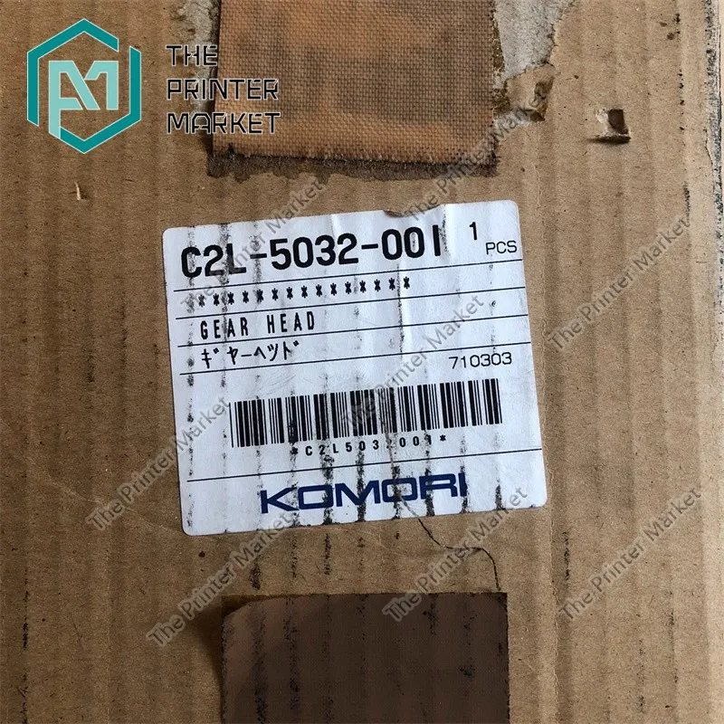 C2L-5032-001, Редукторная головка Komori, редуктор коробки передач с водяным роликом C2L5032001, запасные части для печатной машины
C2L-5032-001, Редукторная головка Komori, редуктор коробки передач с водяным роликом C2L5032001, запасные части для печатной машины