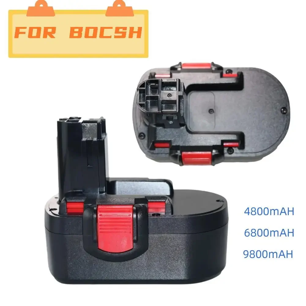 For Bosch 18V 4.8-9.8Ah BAT025 Rechargeable Battery Ni-MH Power Tools Bateria For Drill GSB 18 VE-2 PSR 18VE BAT026
For Bosch 18V 4.8-9.8Ah BAT025 Rechargeable Battery Ni-MH Power Tools Bateria For Drill GSB 18 VE-2 PSR 18VE BAT026