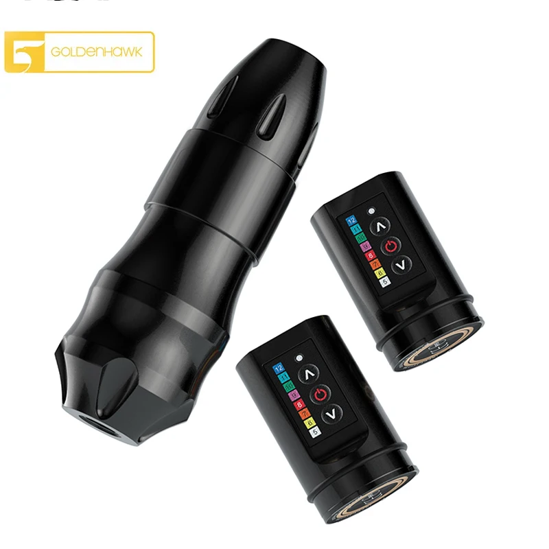 Exo Wireless Tattoo Machine Pen3.5mm,4.0mm,4.6mm Stroke Strong Coreles Motor 2400 mAh Lithium Battery For Tattoo Artist Body
Exo Wireless Tattoo Machine Pen3.5mm,4.0mm,4.6mm Stroke Strong Coreles Motor 2400 mAh Lithium Battery For Tattoo Artist Body