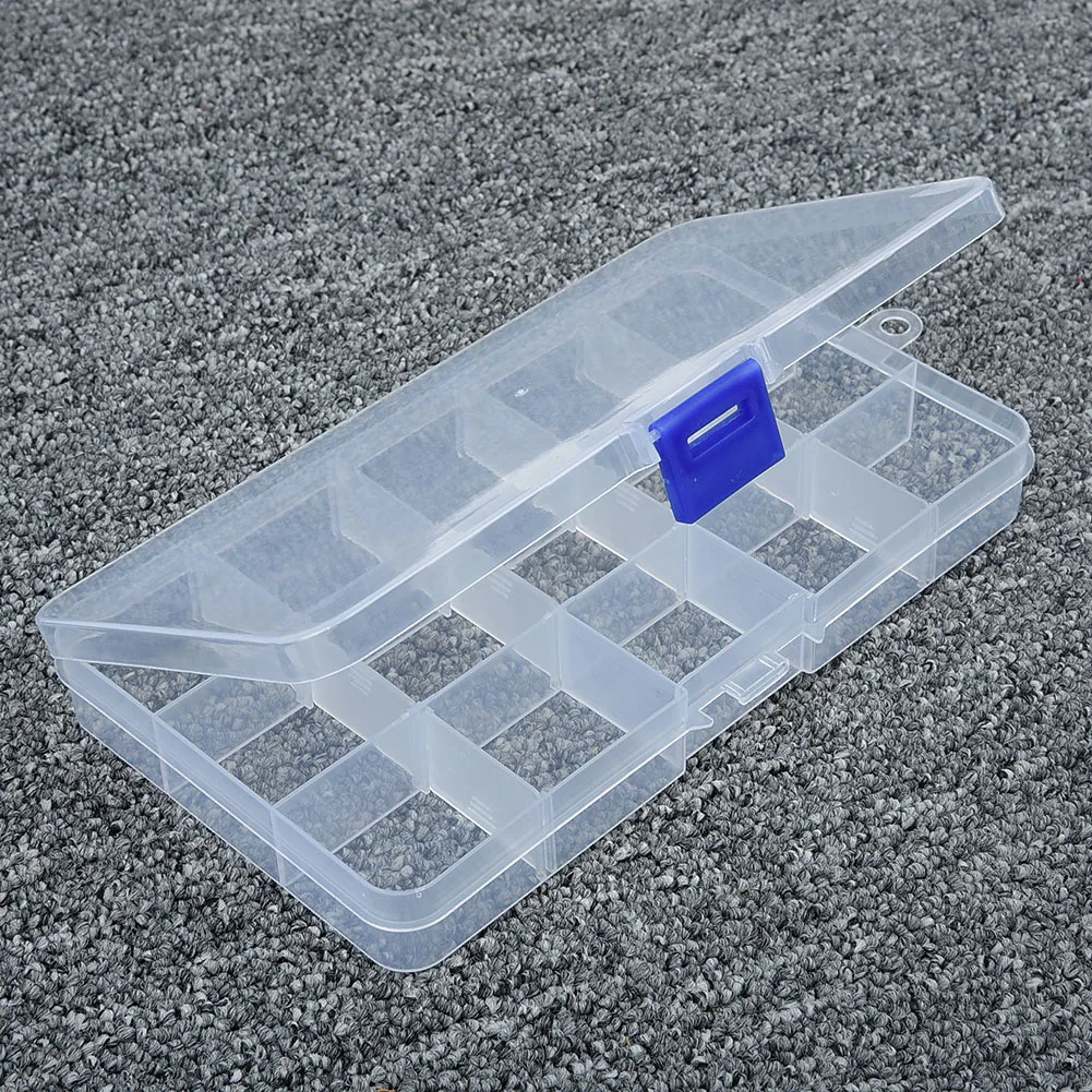 10/15/24/36 Grid Storage Boxes Plastic Transparent Jewelry Beads Pills Screw Organizer Container Case Storage Box 4 Size
10/15/24/36 Grid Storage Boxes Plastic Transparent Jewelry Beads Pills Screw Organizer Container Case Storage Box 4 Size