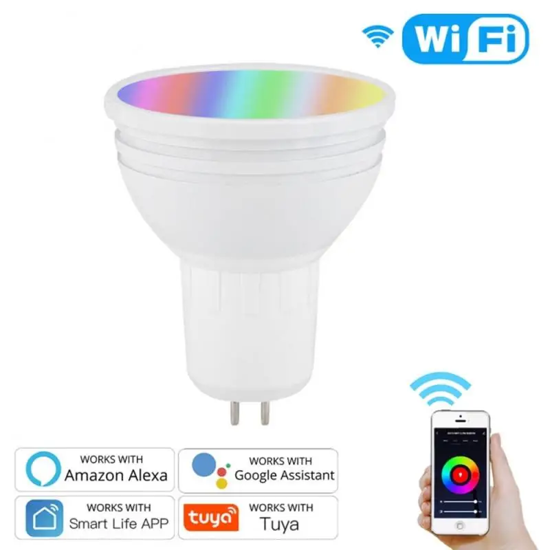 Tuya Smart GU10 LED Spotlight,Smart Home Dimmable RGBW Timer Voice Remote Control Smart Life App,Via Amazon Alexa Google Home
Tuya Smart GU10 LED Spotlight,Smart Home Dimmable RGBW Timer Voice Remote Control Smart Life App,Via Amazon Alexa Google Home