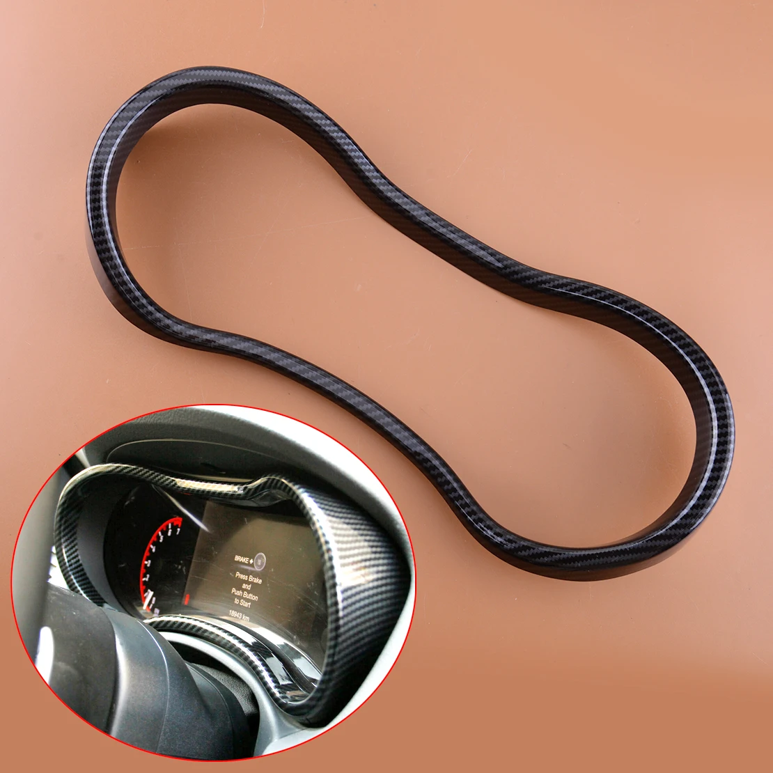 Car Interior Front Dashboard Frame Trim Cover Fit for Dodge Durango 2014 2015 2016 2017 2018 2019 2020 Carbon Fiber Style ABS 
Car Interior Front Dashboard Frame Trim Cover Fit for Dodge Durango 2014 2015 2016 2017 2018 2019 2020 Carbon Fiber Style ABS
