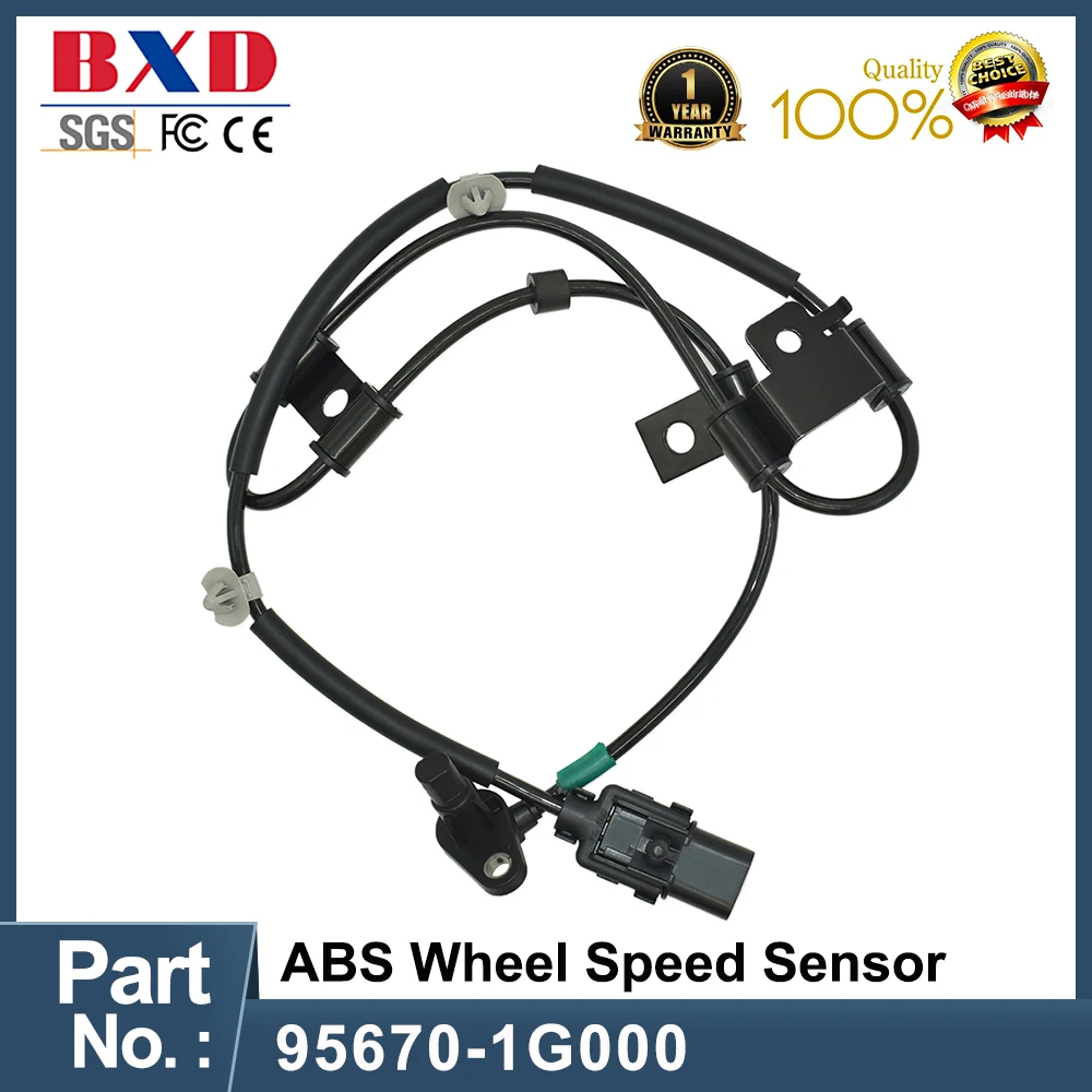 Датчик скорости колеса 95670-1G000 ABS, передний левый для Hyundai Kia Accent III Rio II 2005-2012 95670 1G000 956701G000, автомобильные аксессуары
Датчик скорости колеса 95670-1G000 ABS, передний левый для Hyundai Kia Accent III Rio II 2005-2012 95670 1G000 956701G000, автомобильные аксессуары