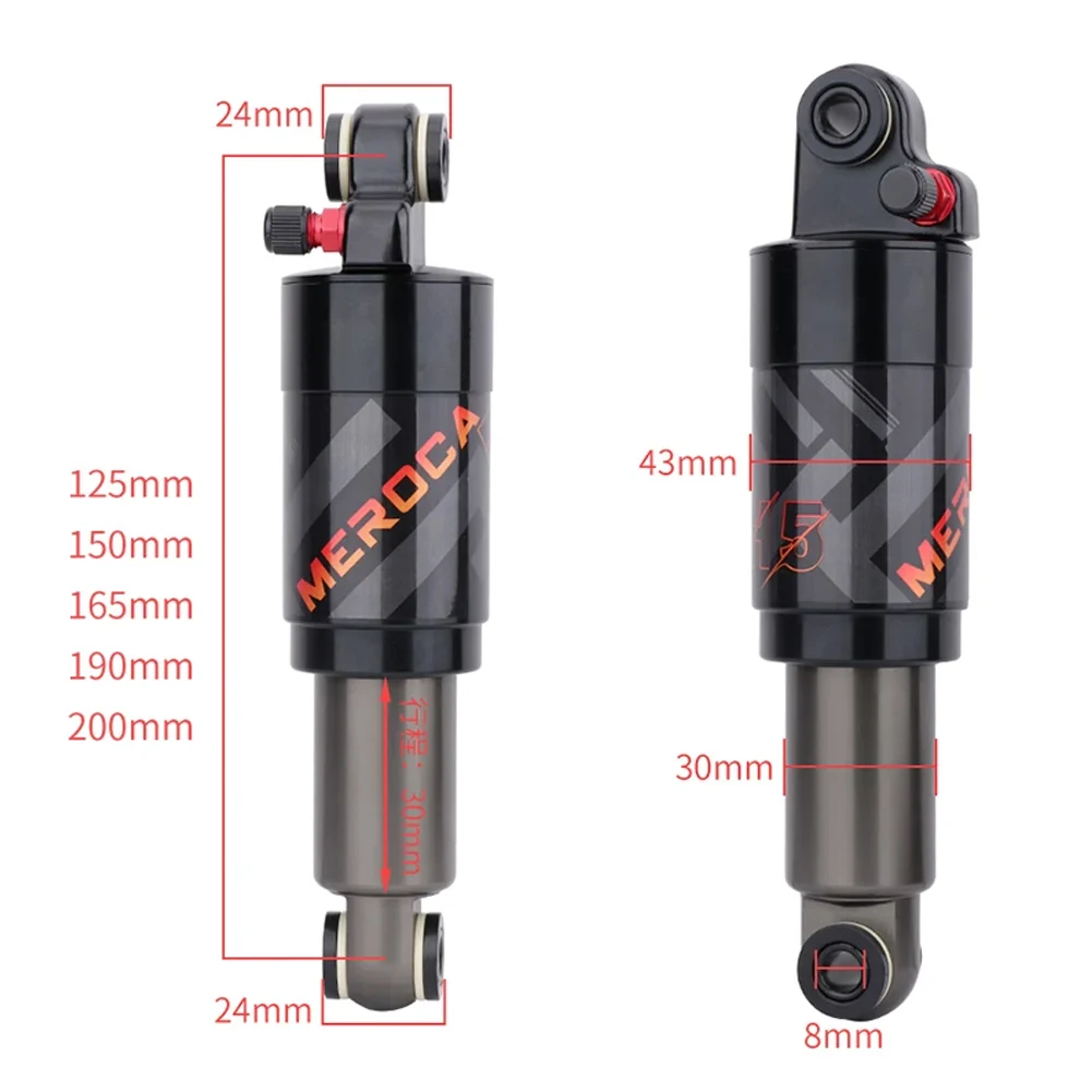 Brand New Durable High Quality Shock Lockout Air Rear Srew Shock Absorber 100PSI 125/150/165/190/200mm Bicycle
Brand New Durable High Quality Shock Lockout Air Rear Srew Shock Absorber 100PSI 125/150/165/190/200mm Bicycle