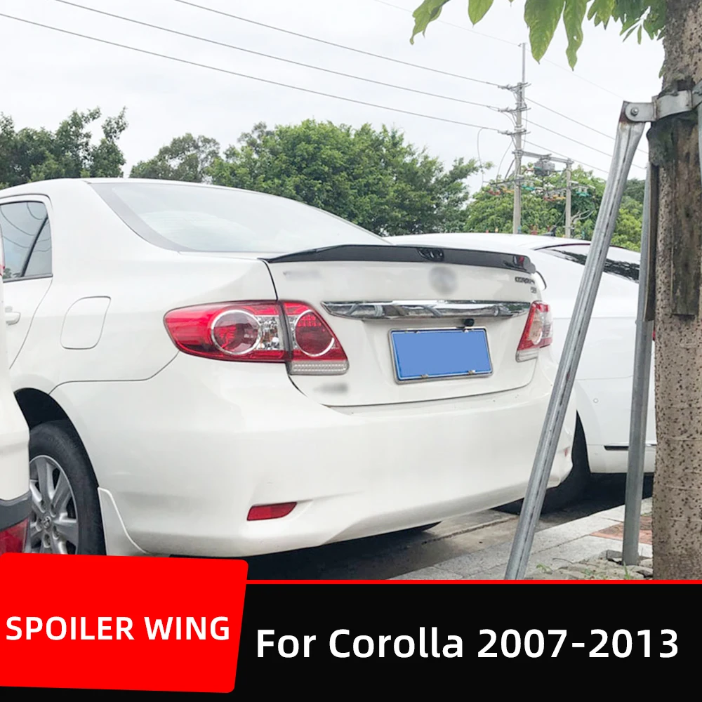 For Toyota Corolla 2007 08 09 10 11 12 13 Rear Trunk Lid Car Spoiler Wings ABS Black Carbon Exterior Tuning Accessories Parts
For Toyota Corolla 2007 08 09 10 11 12 13 Rear Trunk Lid Car Spoiler Wings ABS Black Carbon Exterior Tuning Accessories Parts