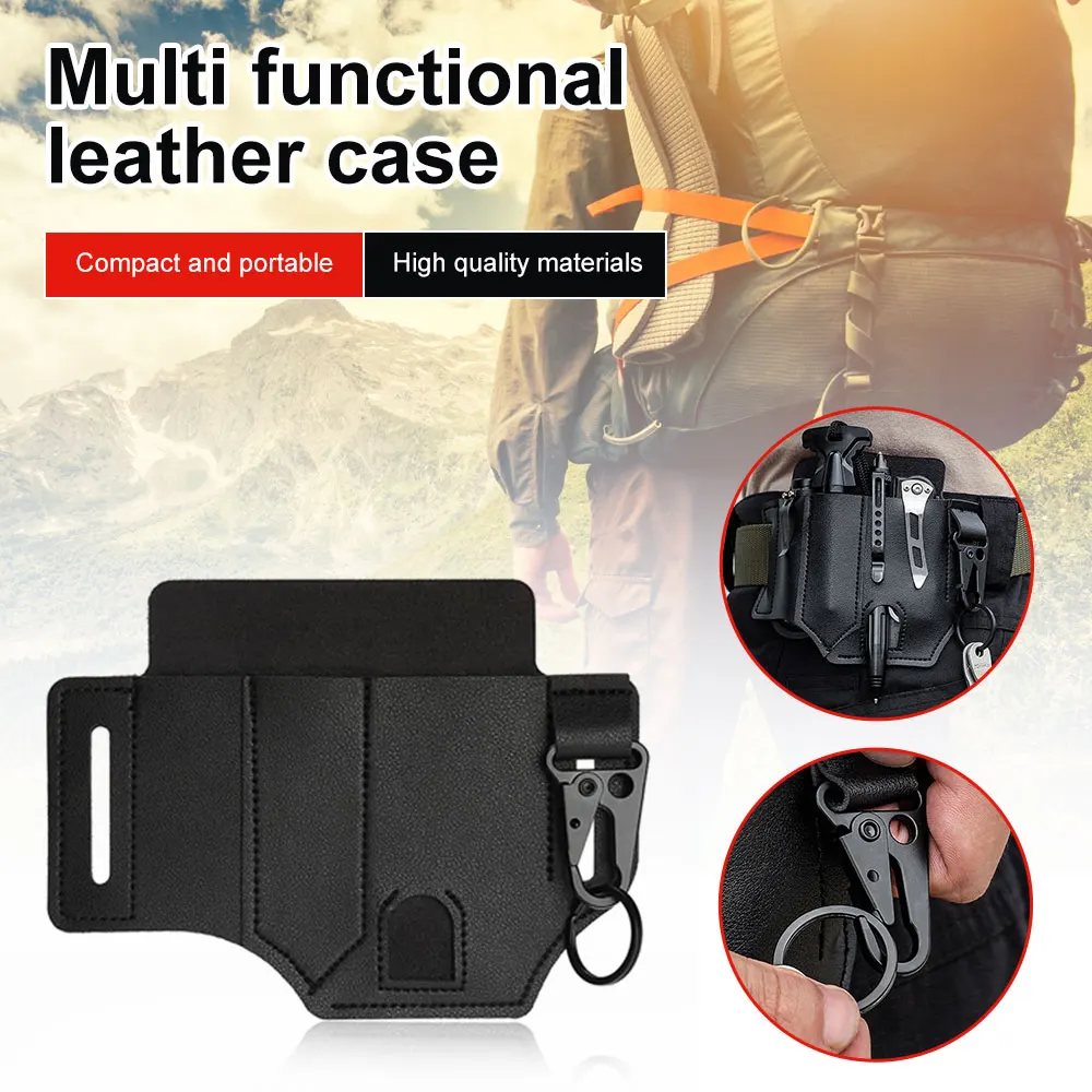 Leather Sheath For Leatherman Multitool Sheath EDC Pocket Organizer With Key Holder For Belt And Flashlight Camping Outdoor Tool
Leather Sheath For Leatherman Multitool Sheath EDC Pocket Organizer With Key Holder For Belt And Flashlight Camping Outdoor Tool