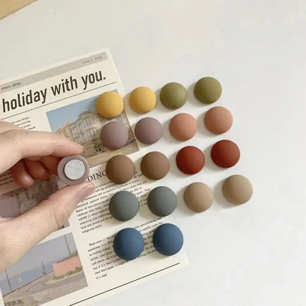 Decorative Fridge Magnets Ultra Strong Round Magnets for Calendars Whiteboards Decor Compact Size Widely Used Fridge Magnets
Decorative Fridge Magnets Ultra Strong Round Magnets for Calendars Whiteboards Decor Compact Size Widely Used Fridge Magnets