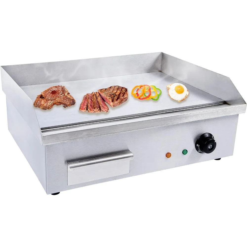 Electric Grill, Electric Commercial Griddle Cooktop Countertop Flat Top Grill Griddles BBQ Plate Grill Thermostatic Control
Electric Grill, Electric Commercial Griddle Cooktop Countertop Flat Top Grill Griddles BBQ Plate Grill Thermostatic Control