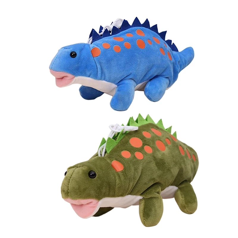 2 Pcs Dinosaur Students Pencil Case Pen Bag Plush Toy Children Creative Toy Storage Bag Doll Gift Cartoon Cute Pen Pouch , Blue
2 Pcs Dinosaur Students Pencil Case Pen Bag Plush Toy Children Creative Toy Storage Bag Doll Gift Cartoon Cute Pen Pouch , Blue