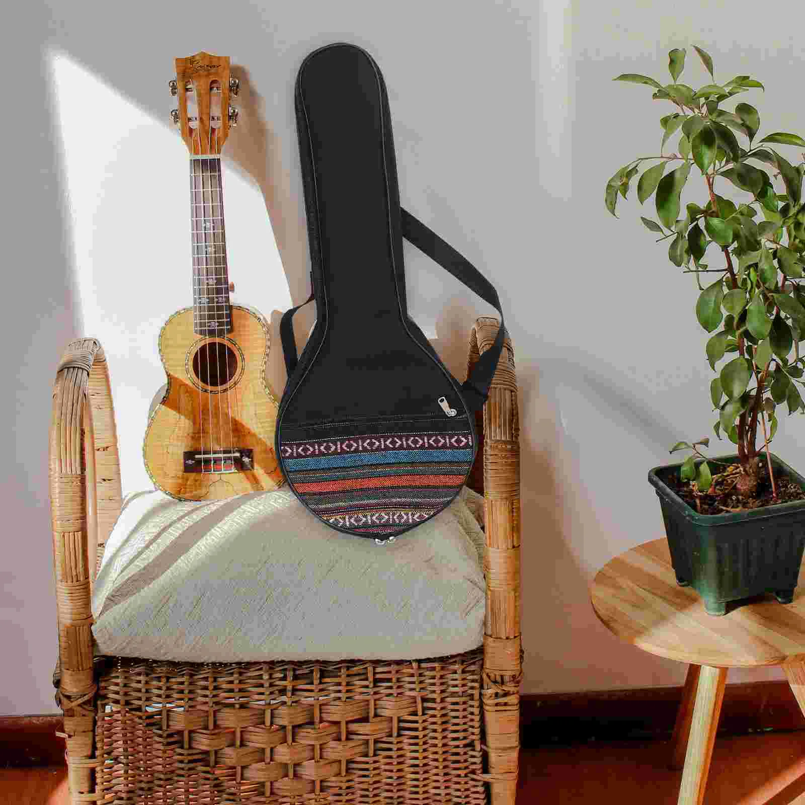 Banjolele Carrying Bag Concert Banjo Case Black Waterproof Oxford Cloth Backpack Musical Instrument Accessories
Banjolele Carrying Bag Concert Banjo Case Black Waterproof Oxford Cloth Backpack Musical Instrument Accessories