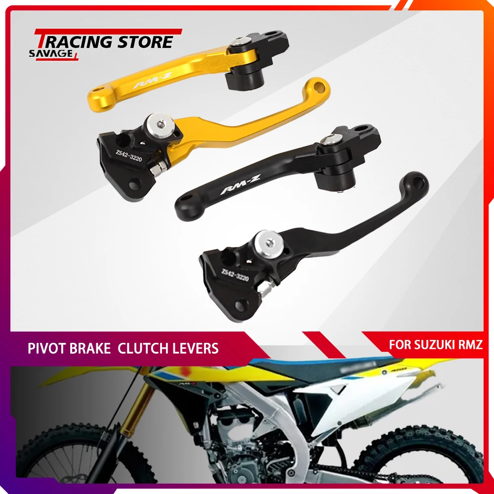 New 2024 RMZ 250 450 Folding Clutch Lever Brake Lever Motorcycle Accessories Handles Lever For SUZUKI RM Z 250 RM Z 450 Controls
New 2024 RMZ 250 450 Folding Clutch Lever Brake Lever Motorcycle Accessories Handles Lever For SUZUKI RM Z 250 RM Z 450 Controls