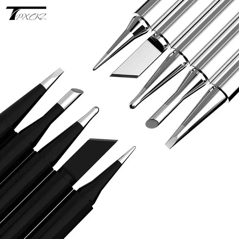 5Pcs Inside Hot Bare Copper Electric Soldering Iron Tip I+B+K+2.4D+3C Soldering Iron Pure Copper 900M Soldering Iron Head Set
5Pcs Inside Hot Bare Copper Electric Soldering Iron Tip I+B+K+2.4D+3C Soldering Iron Pure Copper 900M Soldering Iron Head Set