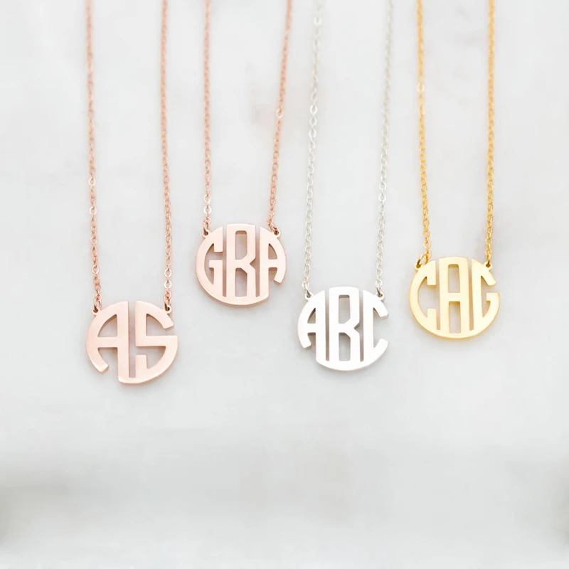 Personalized Initial Block Monogram Name Necklace For Women Customized Women's Stainless Steel Jewelry Choker Pendant Gift
Personalized Initial Block Monogram Name Necklace For Women Customized Women's Stainless Steel Jewelry Choker Pendant Gift