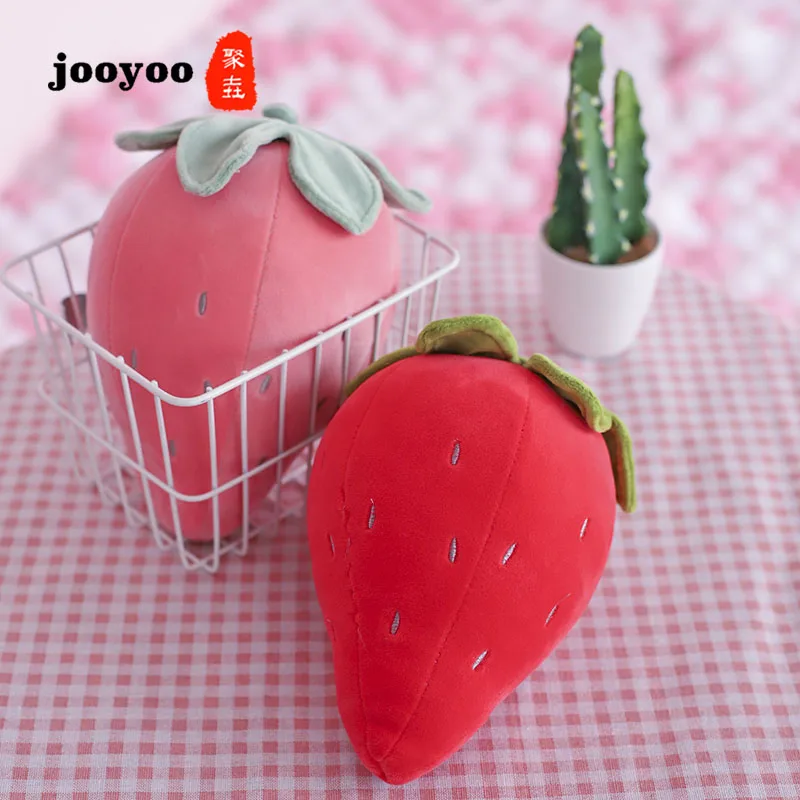 Stuffed Plush Down Cotton Simulation Fruit Plush Toys Strawberry Pillow Home Decoration Doll Cushion Gift for Children Jooyoo
Stuffed Plush Down Cotton Simulation Fruit Plush Toys Strawberry Pillow Home Decoration Doll Cushion Gift for Children Jooyoo