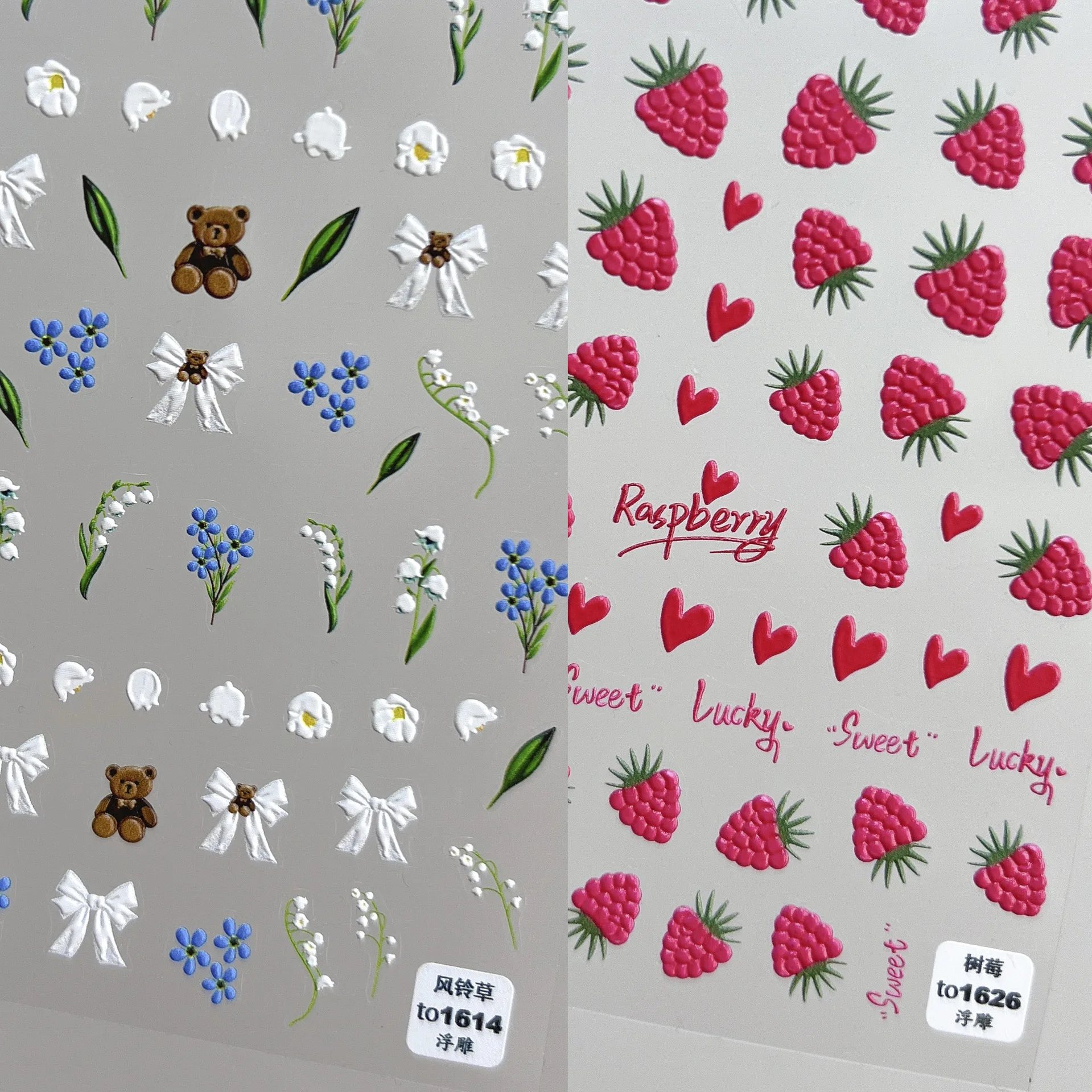 Stickers for Nails Cute Bear Strawberry Heart Flowers Press on Nail Art Stickers Decoracion Transfer Decals 2022 Korea
Stickers for Nails Cute Bear Strawberry Heart Flowers Press on Nail Art Stickers Decoracion Transfer Decals 2022 Korea
