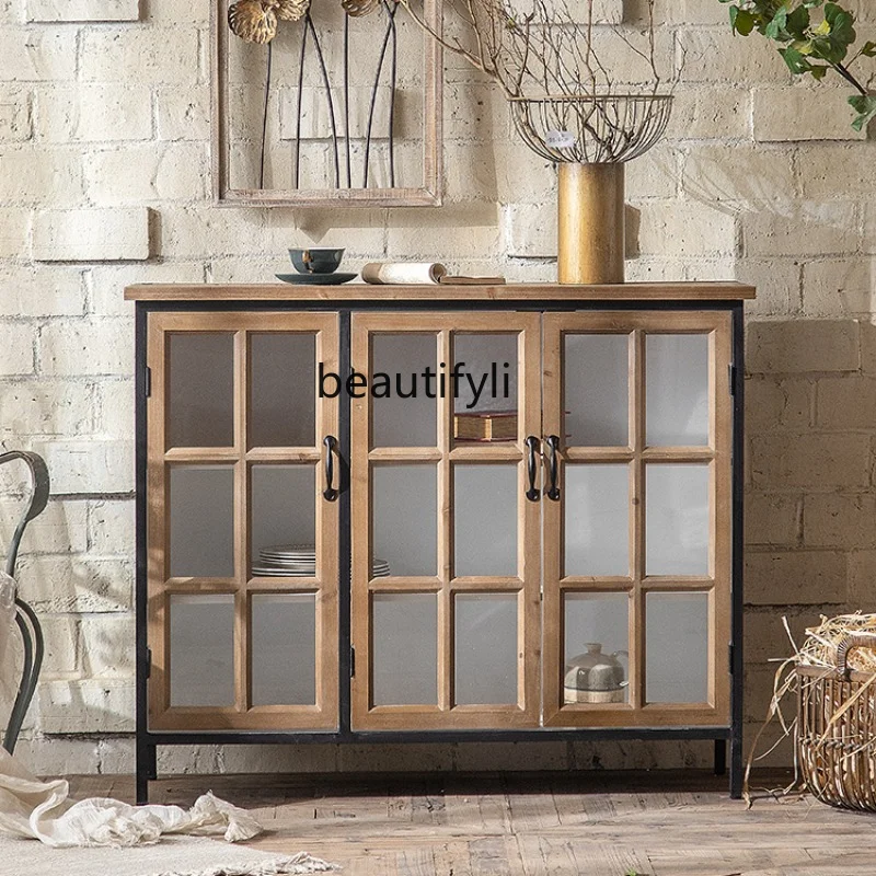 American-Style Iron Integrated Wall Dining Side Locker Retro Living Room Room Storage Cabinet Storage Cabinet Home furniture
American-Style Iron Integrated Wall Dining Side Locker Retro Living Room Room Storage Cabinet Storage Cabinet Home furniture