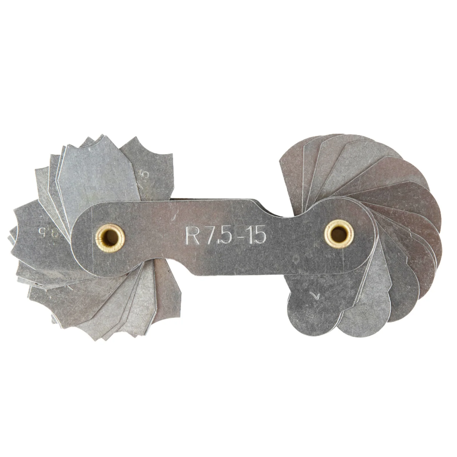 1PC Radius Template R Gauge R7.5-15 R15.5-25 Radius Gage Plate Fillet Gauge External Internal Concave Convex Arc Measuring Tools
1PC Radius Template R Gauge R7.5-15 R15.5-25 Radius Gage Plate Fillet Gauge External Internal Concave Convex Arc Measuring Tools