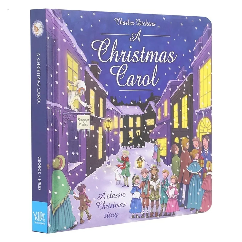 Original English Children's Fairy Tale Picture Book CHRISTMAS CAROL Children's Classic English Fairy Tale Picture Book Storybook
Original English Children's Fairy Tale Picture Book CHRISTMAS CAROL Children's Classic English Fairy Tale Picture Book Storybook