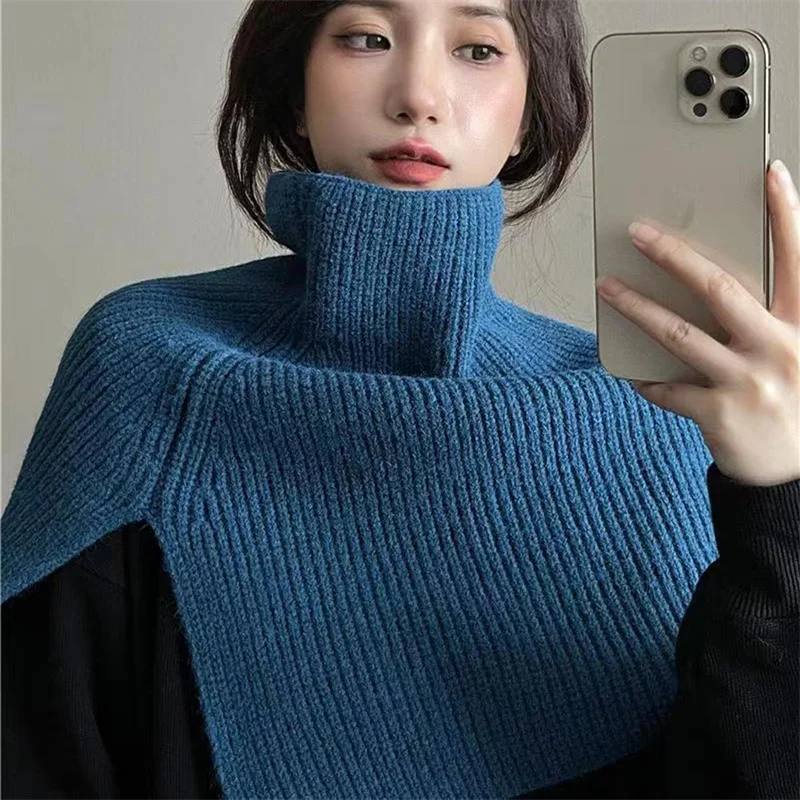 New fashion autumn winter knitted fake neck scarf woman warm turtleneck detachable winter warm windproof scarf
New fashion autumn winter knitted fake neck scarf woman warm turtleneck detachable winter warm windproof scarf